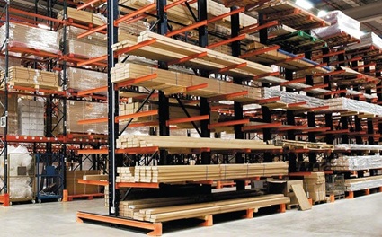 Cantilever Rack for West Jordan warehouses