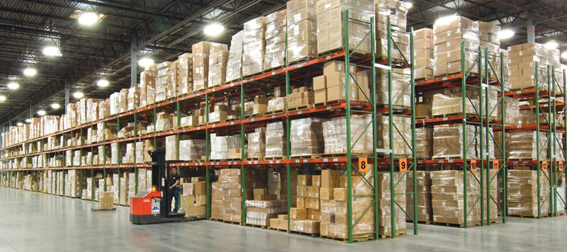 Industrial pallet racking warehouse in Salt Lake City Utah
